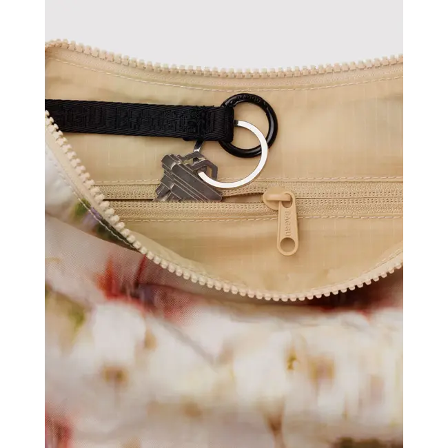 Baggu Medium Nylon Crescent Bag - Abstract Floral