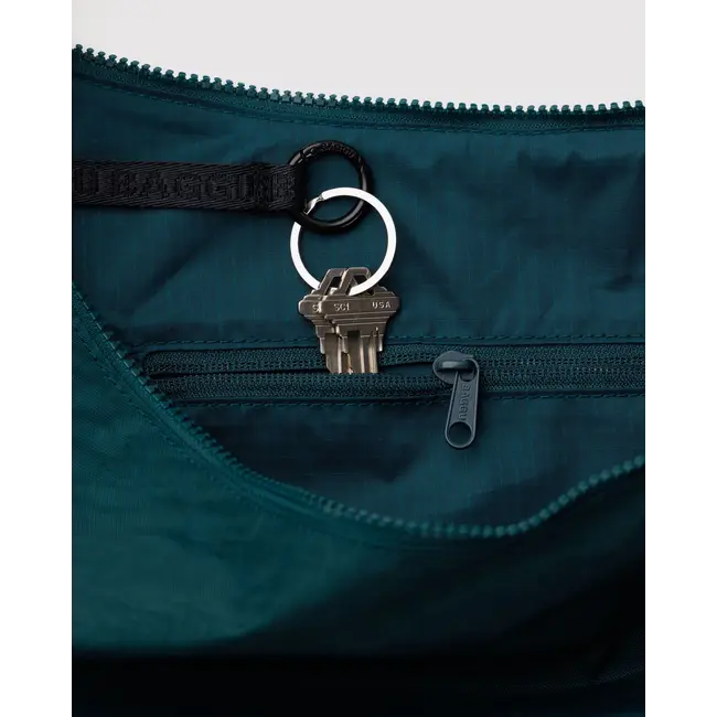 Baggu Large Nylon Crescent Bag - Deep Sea