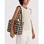 Baggu Everyday Cloud Bag - Blurred Gingham Brown