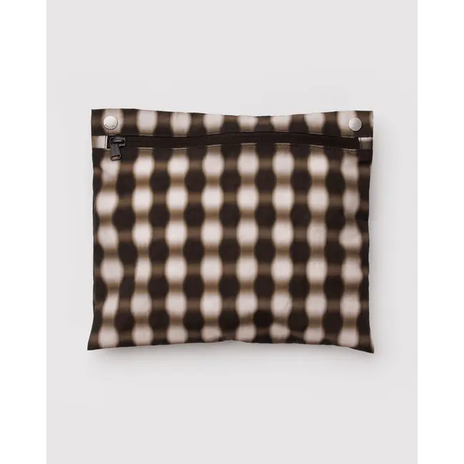 Baggu Cloud Carry-on - Blurred Gingham Brown