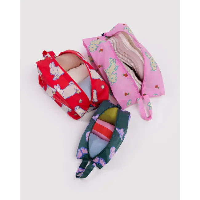 Baggu 3D Zip Set - Spring Animals