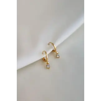 Katie Waltman Miniature Cz Drop Earrings