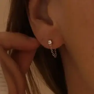 Katie Waltman Noelle Chain Wrap Earrings