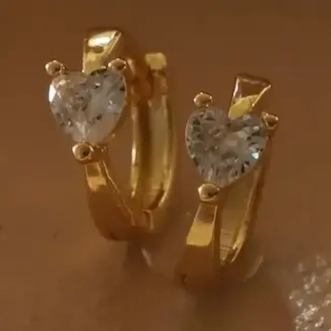 Katie Waltman Nora Cz Heart Huggies