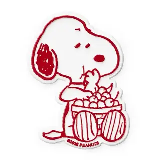 Three Potato Four 3P4 X Peanuts®- Snoopy Cherry Basket Magnet
