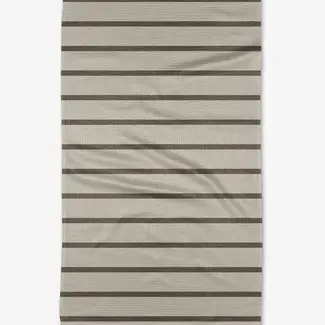 Geometry Tea Towel- Salt Air Stripe