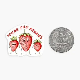 Nice Enough Stickers Mini Sticker- You're the Berries