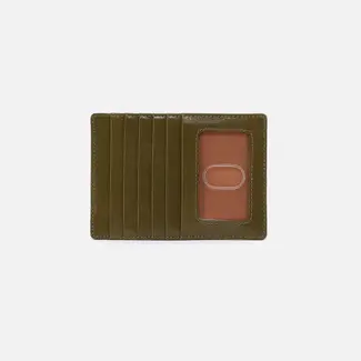Hobo Euro Slide Card Case- Olive Veil