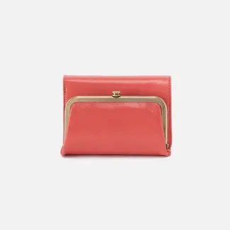 Hobo Robin Compact Wallet- Pink Mirage