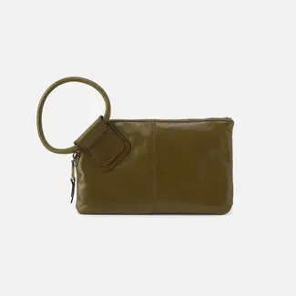 Hobo Sable Wristlet- Olive Veil