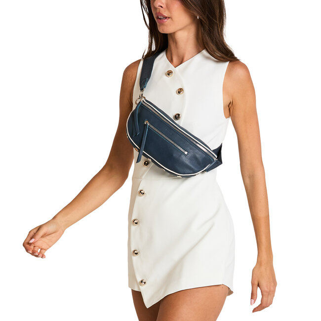 Hammitt Charles Crossbody Med-Nautical Navy-S