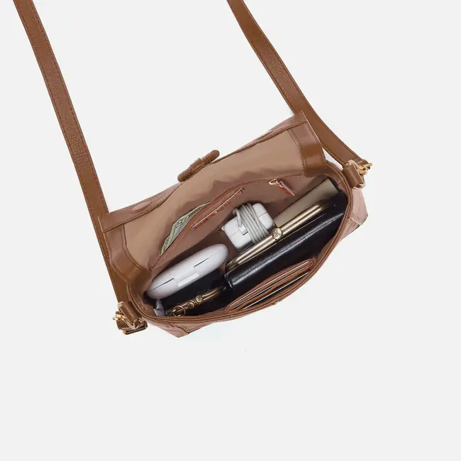 Hobo Austin Flap Crossbody- Timber Brown