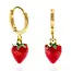 Amano Studio Strawberry Huggie Hoops
