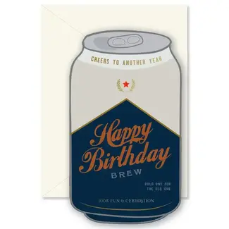 Ginger P. Designs Birthday Brew Die-Cut Card