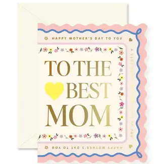 Ginger P. Designs Mother's Day Scallop Card