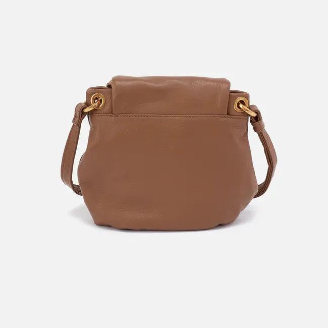 Hobo Fern Zip-Flap Crossbody- Timber Brown
