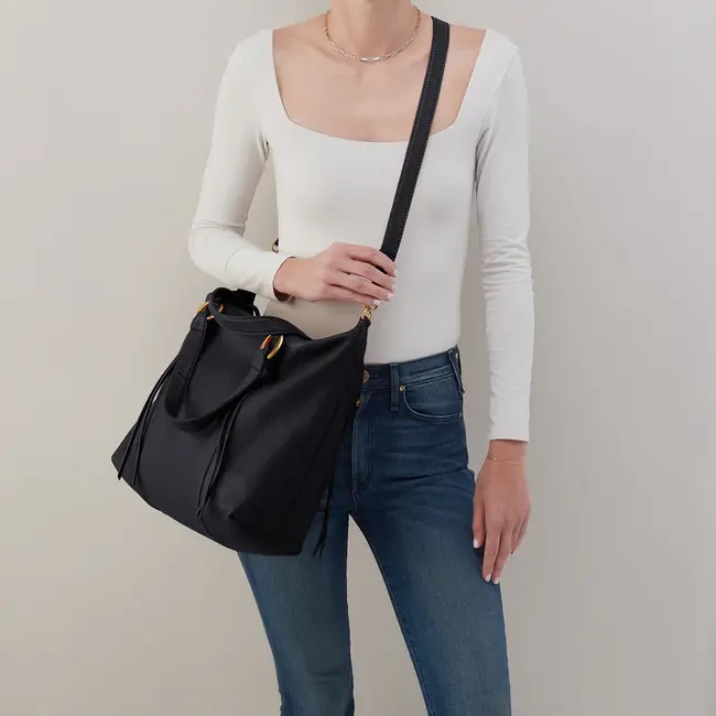 Hobo Harley Satchel- Black