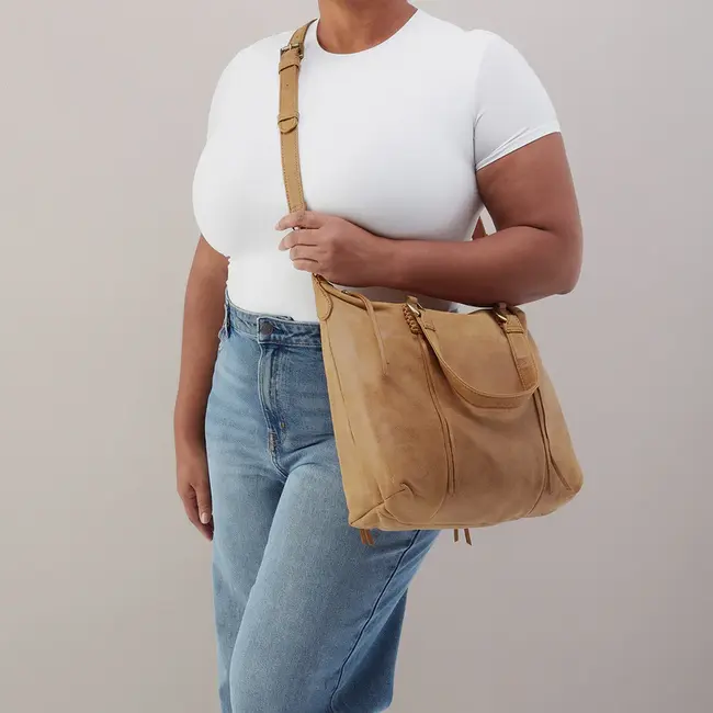 Hobo Harley Satchel- Whiskey