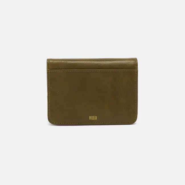 Hobo Jill Bifold Wallet- Olive Veil