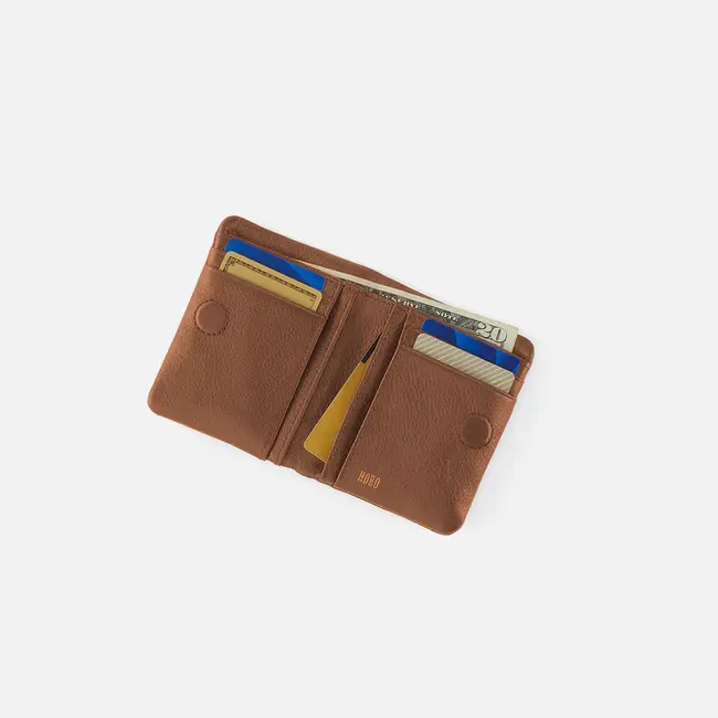 Hobo Lumen Mini Wallet- Timber Brown