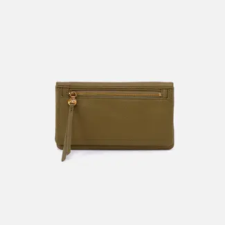 Hobo Lumen Continental Wallet- Sunlit Sage