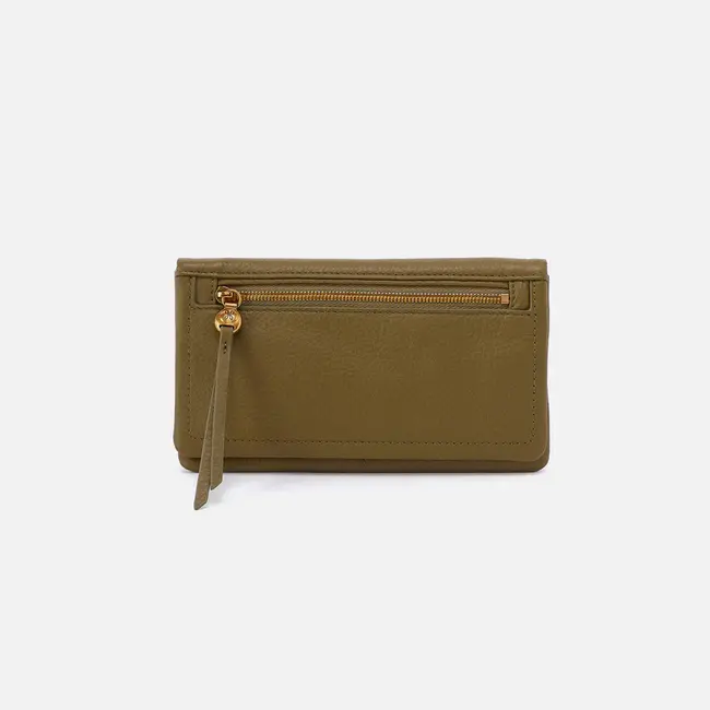 Hobo Lumen Continental Wallet- Sunlit Sage