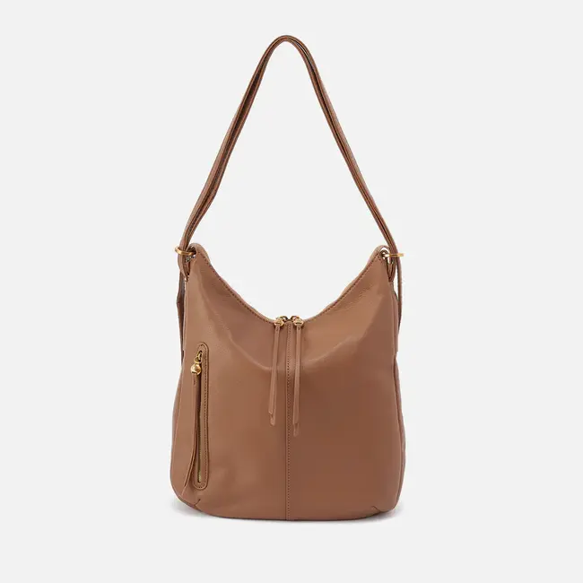 Hobo Merrin Convertible Backpack- Timber Brown