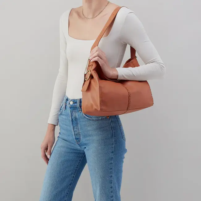 Hobo Render Shoulder Bag- Harvest Wheat