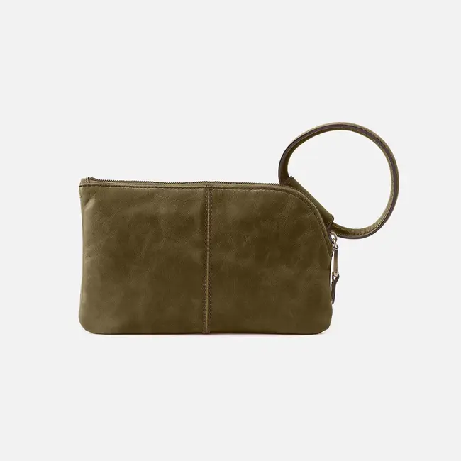 Hobo Sable Wristlet- Olive Veil