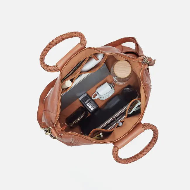 Hobo Sheila Large Satchel- Harvest Wheat