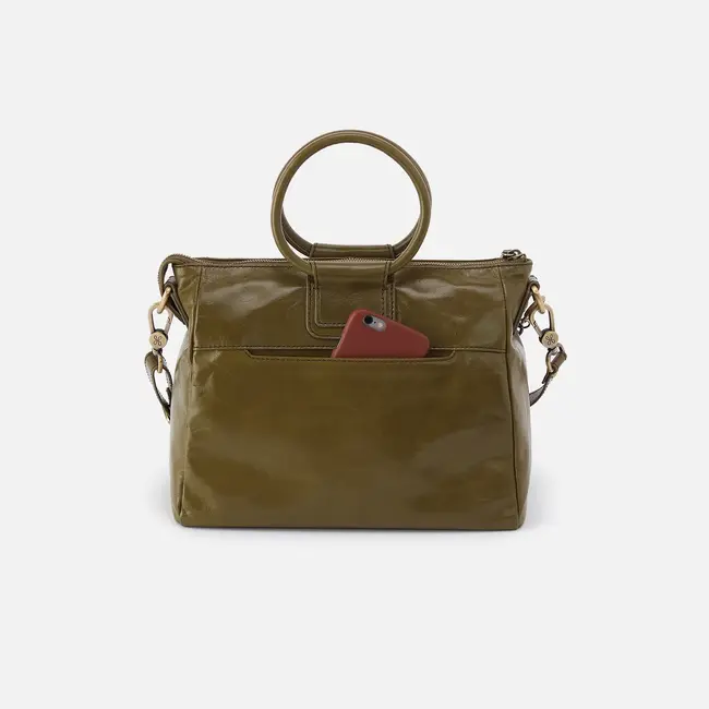 Hobo Sheila Medium Satchel- Olive Veil