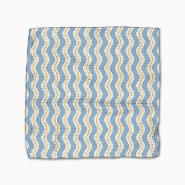 Geometry Dishcloth Set- Lemon Waves