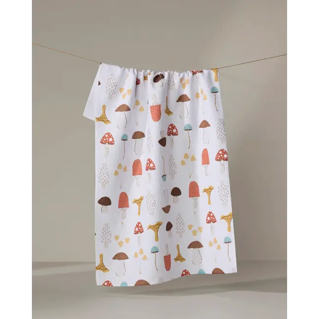 Geometry Tea Towel- Foraging