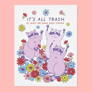 The Good Twin It's All Trash Card