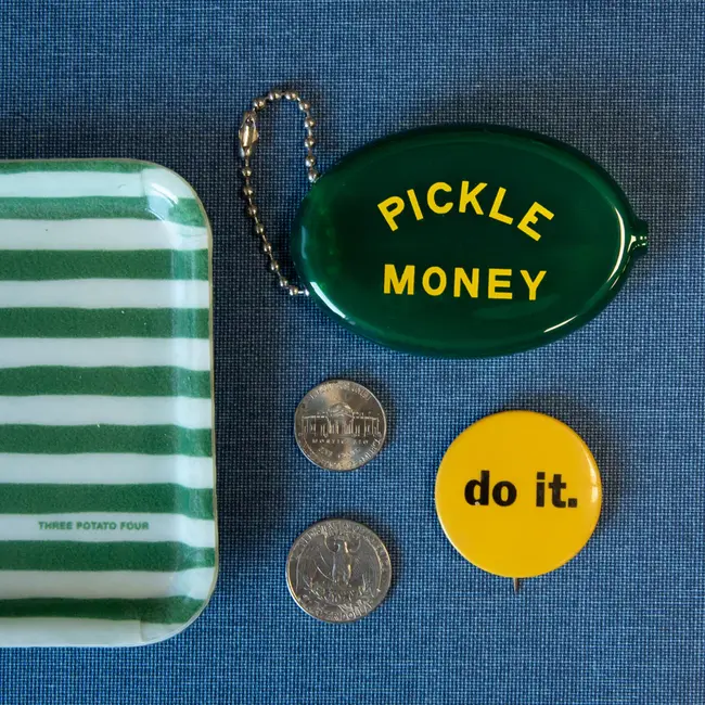 Three Potato Four Coin Pouch- Pickle Money