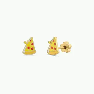JaxKelly Kids Earrings: Pizza