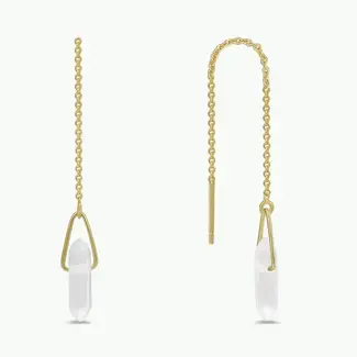 JaxKelly Threader- Clear Quartz