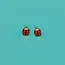 JaxKelly Kids Earrings: Ladybug