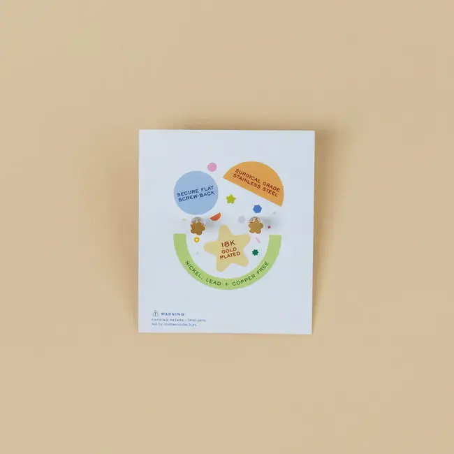 JaxKelly Kids Earrings: Orange