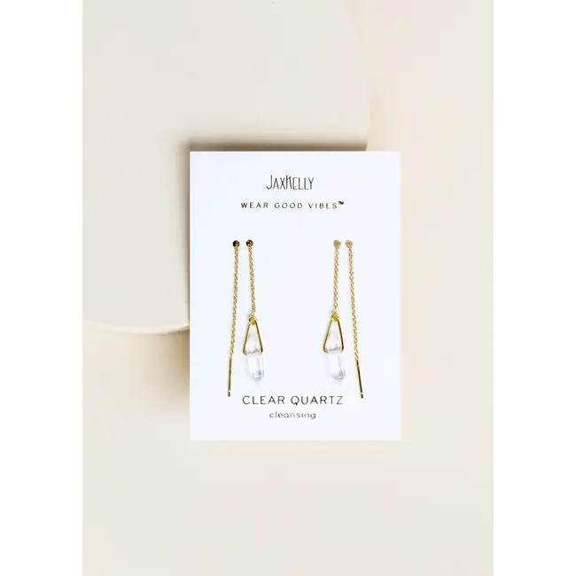 JaxKelly Threader- Clear Quartz