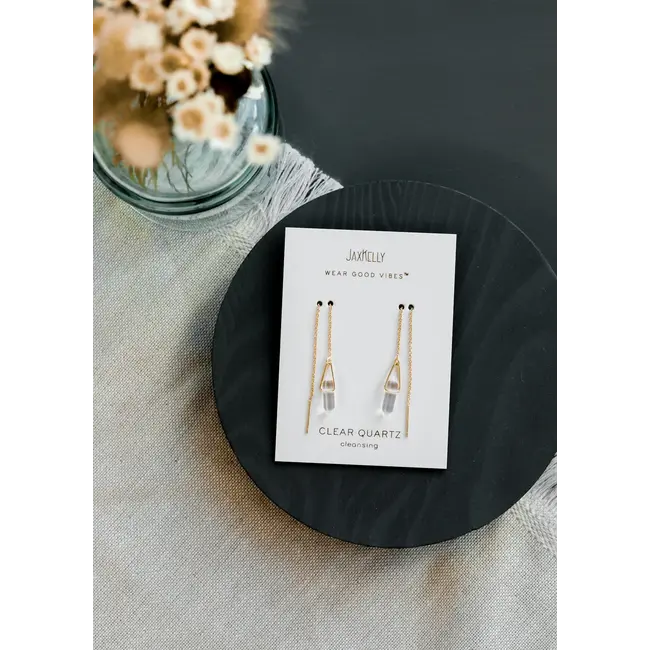 JaxKelly Threader- Clear Quartz