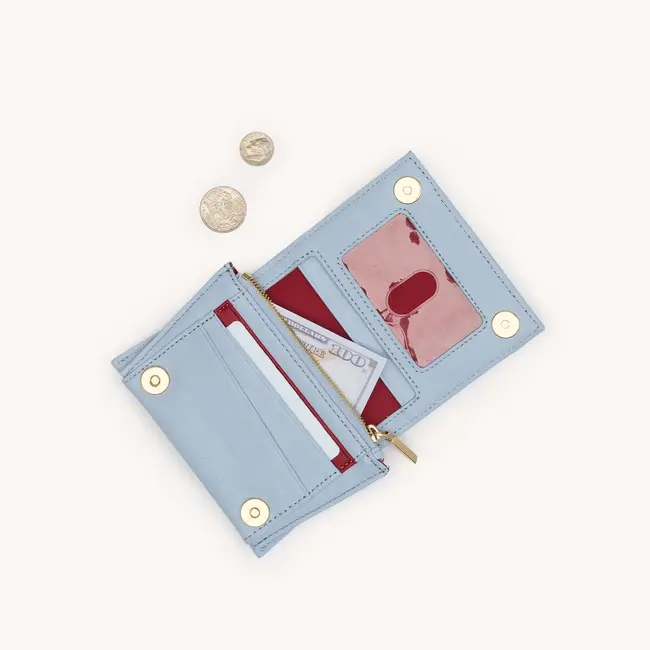 Hammitt Allen Wallet-Hazy Blue-G