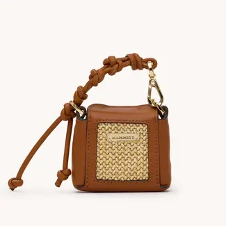 Hammitt Mini B-Cocoa Raffia-G
