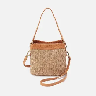 Hobo Starr Convertible Shoulder Bag- Meadow Woven Straw