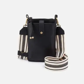 Hobo Cass Phone Crossbody- Black