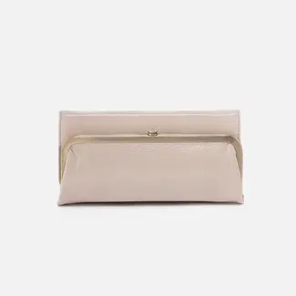 Hobo Rachel Continental Wallet- Stone Gloss