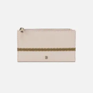 Hobo Jill Large Bifold Wallet- Pale Flax