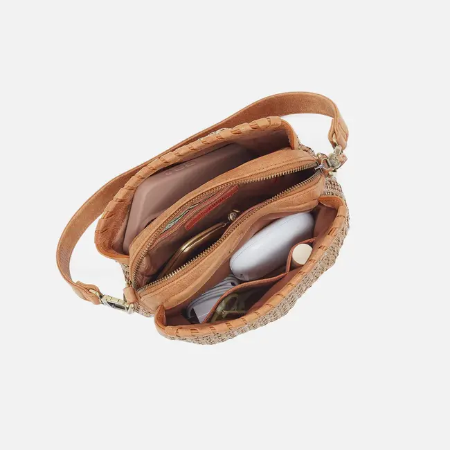 Hobo Starr Convertible Shoulder Bag- Meadow Woven Straw