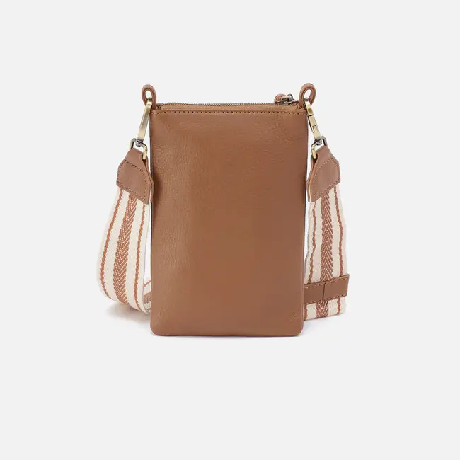 Hobo Cass Phone Crossbody- Brown Sugar