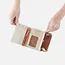 Hobo Robin Compact Wallet- Sand Shimmer